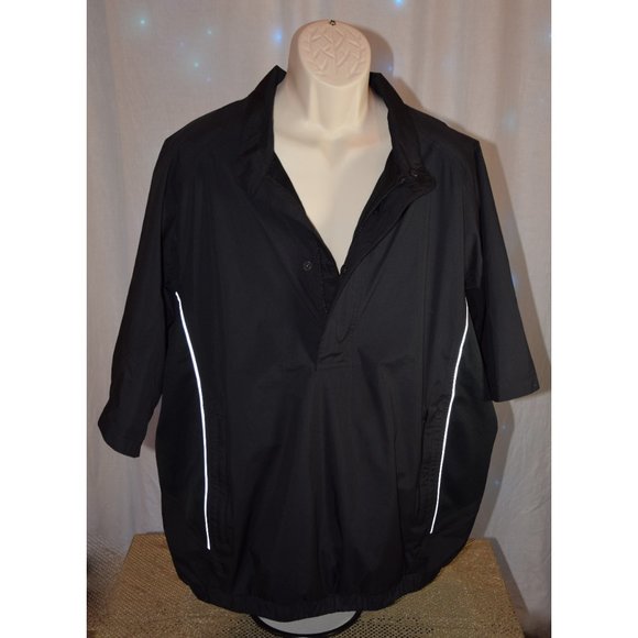 Dryjoys by FootJoy Black Rain Jacket size XL - Picture 2 of 7